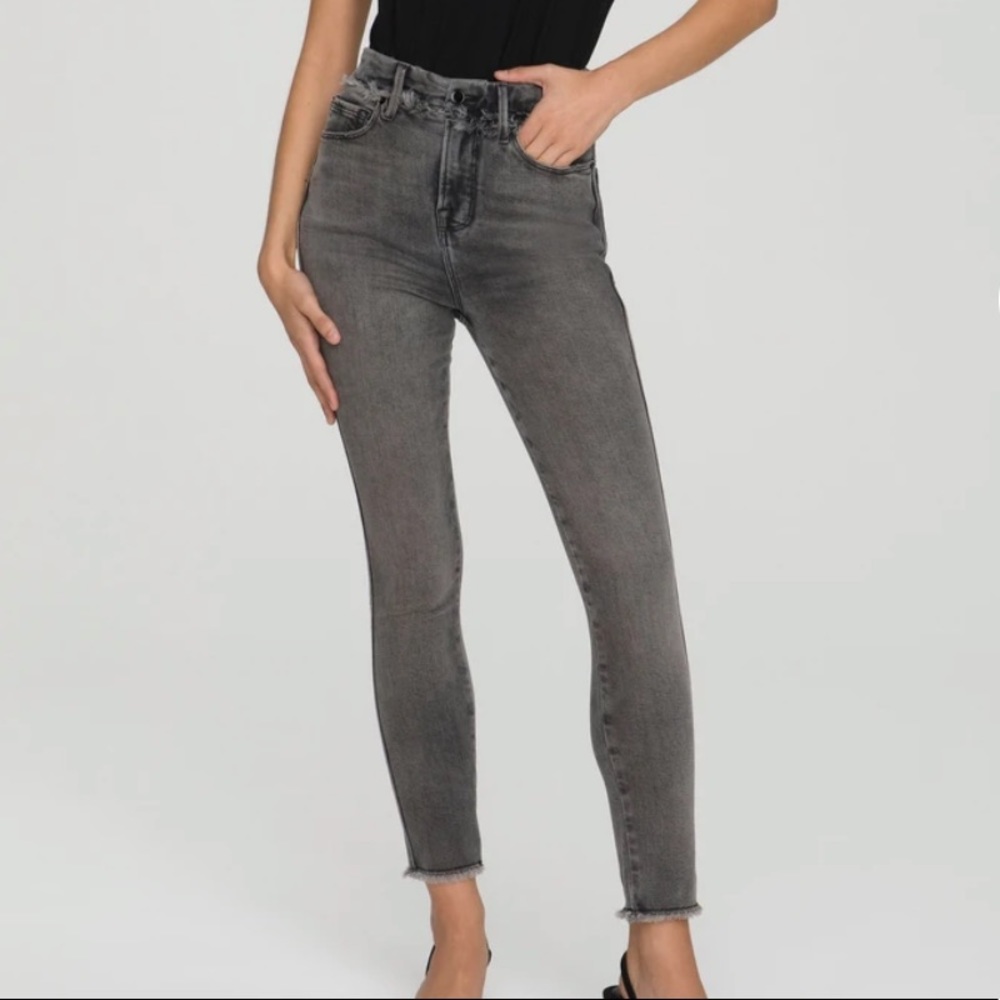 NWT Good American good curve skinny crop